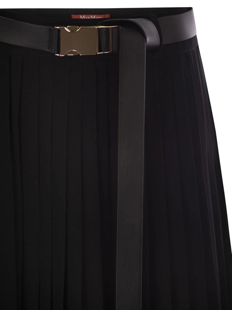 商品Max Mara|Max Mara Studio Savana Belted Pleated Skirt,价格¥2157,第4张图片详细描述