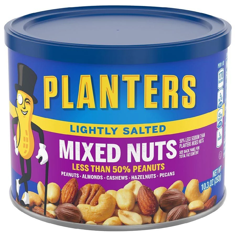 商品Planters|Mixed Nuts Lightly Salted,价格¥43,第1张图片