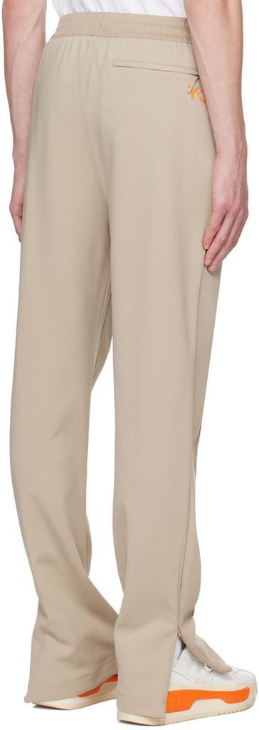 商品Y-3|Beige Bonded Lounge Pants,价格¥1504,第5张图片详细描述