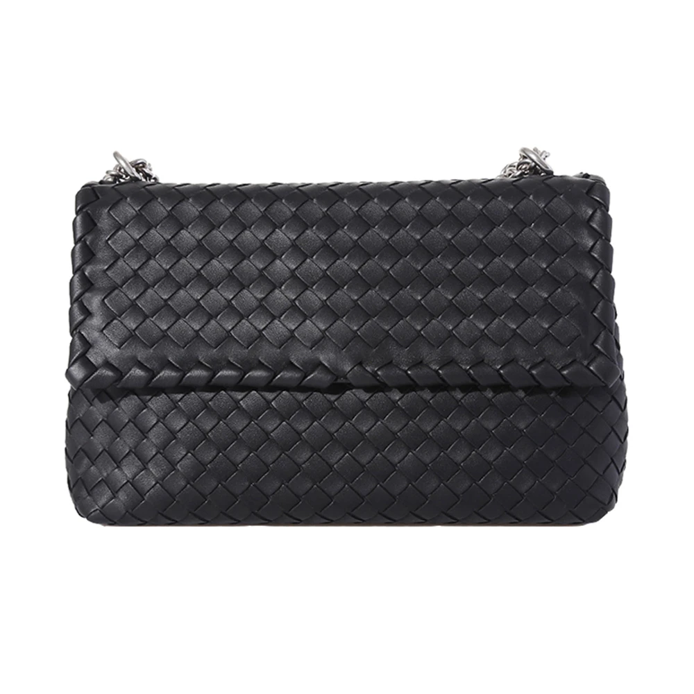 BOTTEGA VENETA 黑色女士斜挎包 386498-VO0BG-8806 商品