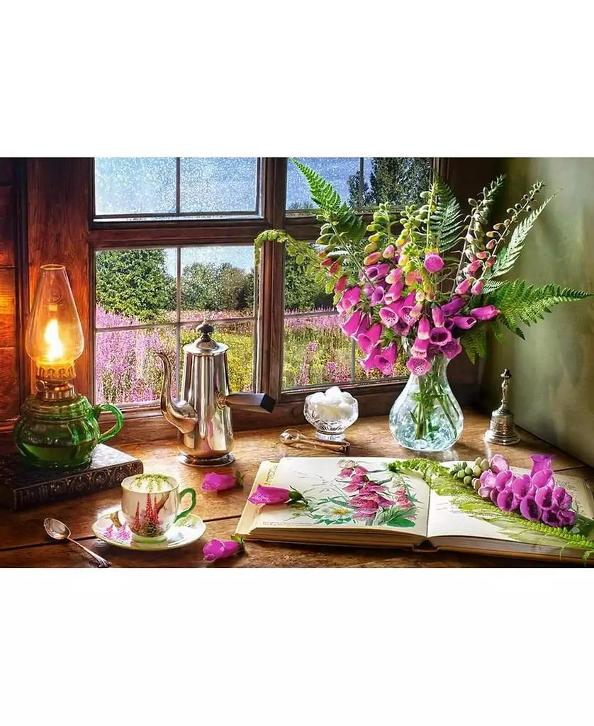 商品Castorland|Still Life with Violet Snapdragons 1000 Piece Jigsaw Puzzle,价格¥172,第2张图片详细描述