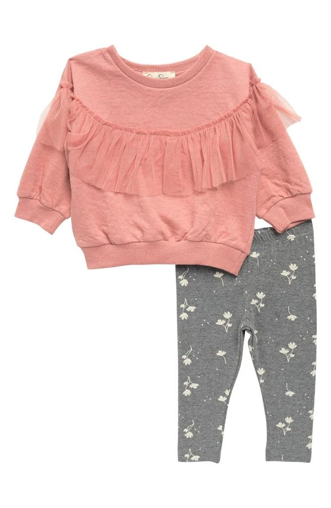 商品Jessica Simpson|Crew Sweater & Leggings Set,价格¥129,第1张图片详细描述