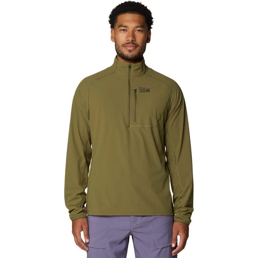 商品Mountain Hardwear|Sunshield 1/2-Zip Top - Men's,价格¥400,第1张图片