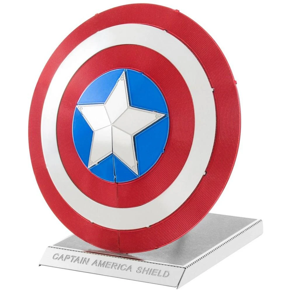 商品Fascinations|Metal Earth 3D Metal Model Kit - Marvel Avengers Captain America's Shield,价格¥97,第1张图片