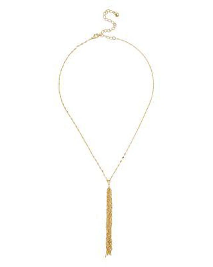 商品BAUBLEBAR|Forte Everyday Fine Y Necklace, 16.75",价格¥161,第1张图片