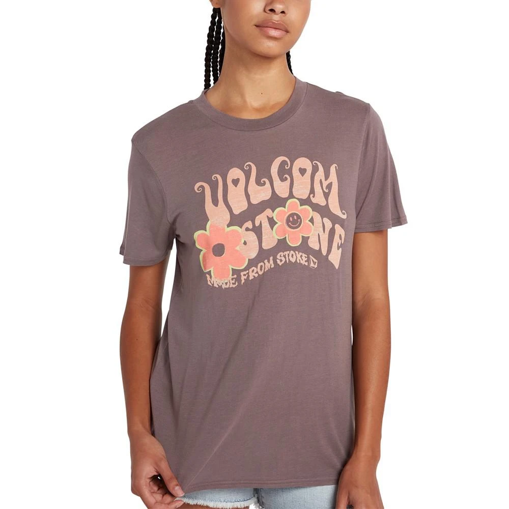 商品Volcom|Juniors' Tern N Bern Graphic T-Shirt,价格¥153,第3张图片详细描述