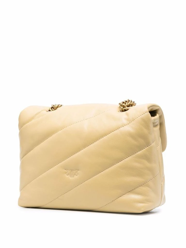 商品PINKO|Pinko Women&#39;s  Yellow Leather Shoulder Bag,价格¥2768,第3张图片详细描述