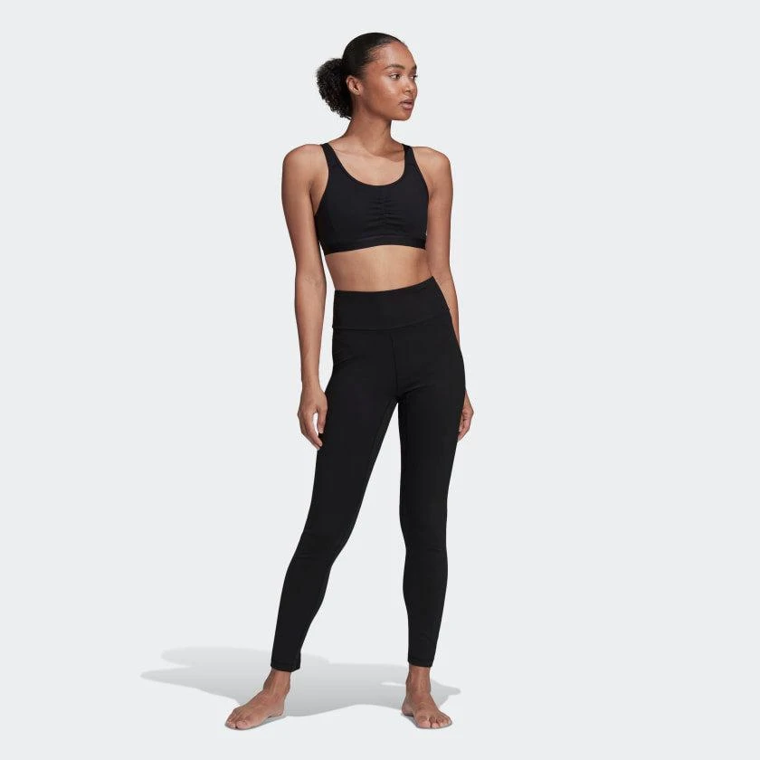 商品Adidas|Women's adidas  Yoga Essentials High-Waisted 7/8 Tights,价格¥358,第4张图片详细描述