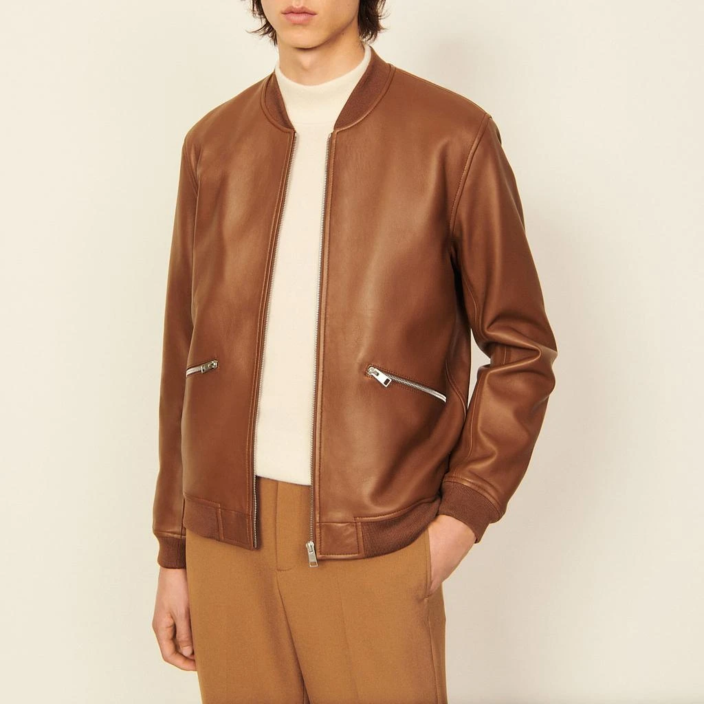 商品Sandro|Monaco Leather,价格¥2775,第1张图片