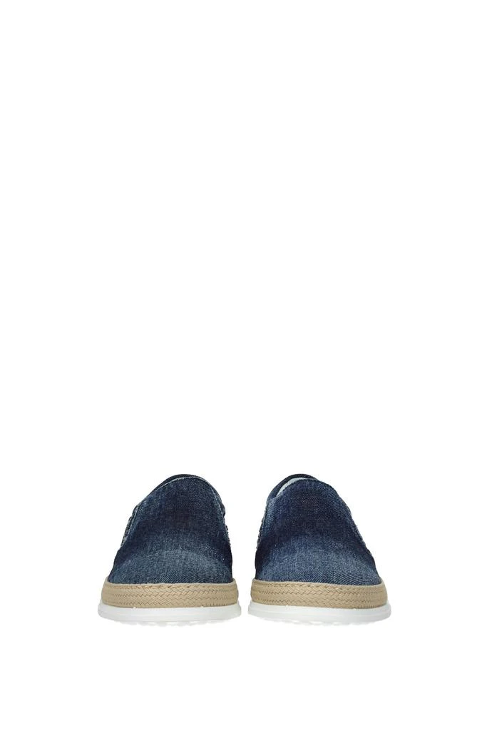 商品Tod's|Slip On Fabric Blue,价格¥1605,第3张图片详细描述