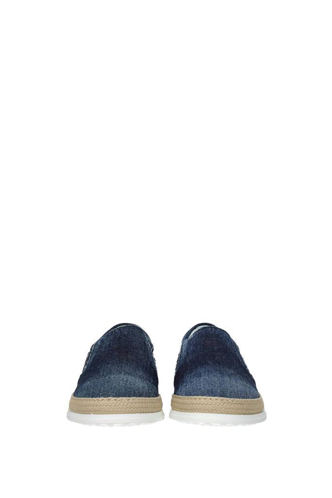 商品Tod's|Slip On Fabric Blue,价格¥1298,第5张图片详细描述