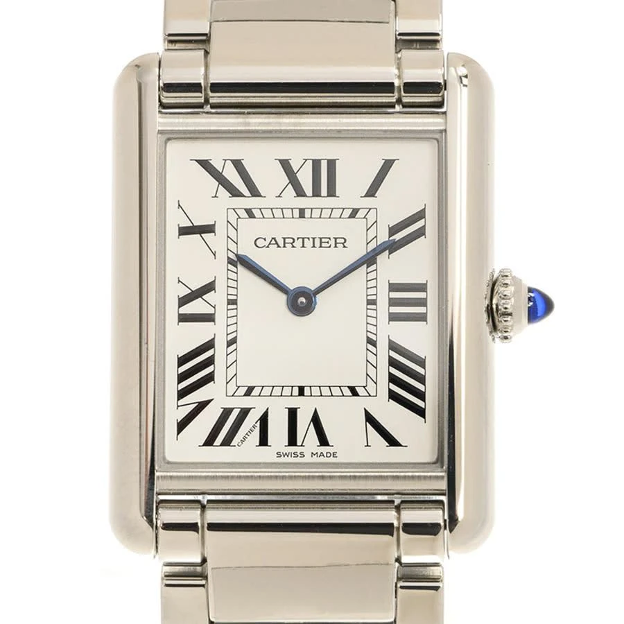 商品Cartier|Tank Must Quartz Silver Dial Men's Watch WSTA0052,价格¥26062,第1张图片