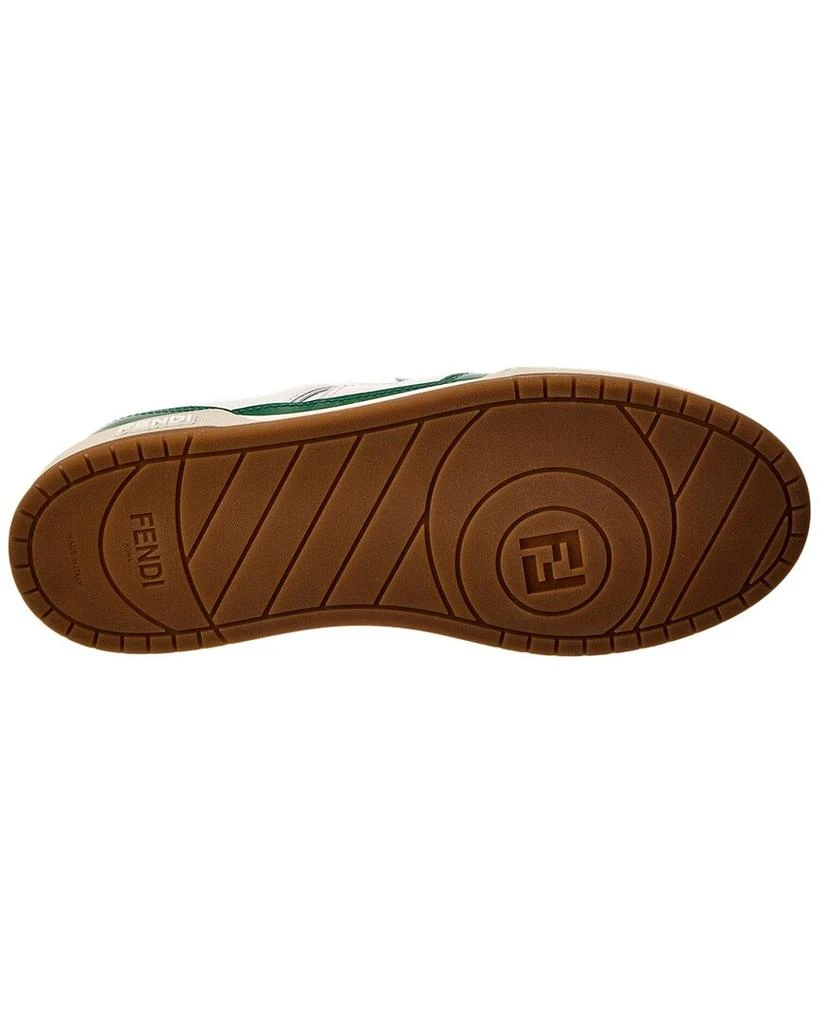 商品Fendi|FENDI Match Leather Sneaker,价格¥5818,第4张图片详细描述