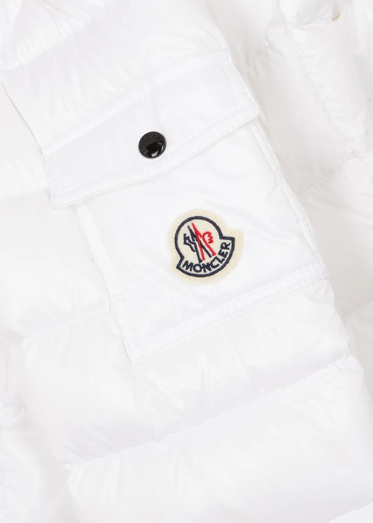 商品Moncler|KIDS Bady white quilted shell jacket (12-14 years),价格¥5162,第2张图片详细描述