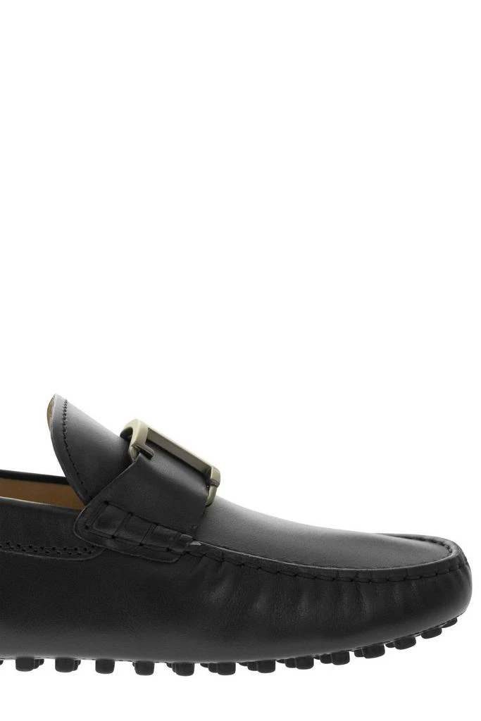 商品Tod's|Tod's Almond Toe Slip-On Loafers,价格¥2568,第5张图片详细描述