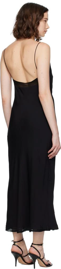 商品Totême|Black Satin Slip Midi Dress,价格¥8331,第3张图片详细描述