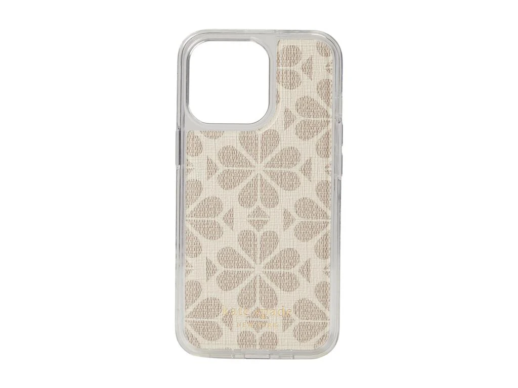 商品Kate Spade|Spade Flower Coated Canvas Profolio Phone Case for iPhone® 13,价格¥402,第4张图片详细描述