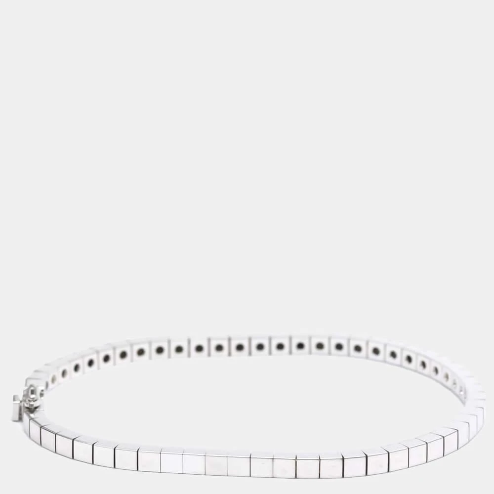 商品[二手商品] Cartier|Cartier Lanieres 18K White Gold Bracelet 18,价格¥17747,第4张图片详细描述