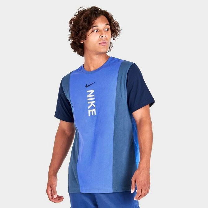 商品NIKE|Men's Nike Sportswear Hybrid Short-Sleeve T-Shirt,价格¥151,第3张图片详细描述