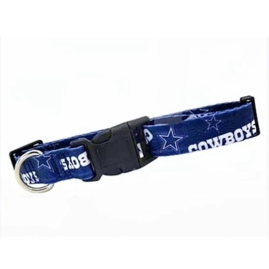 商品Little Earth Productions|Little Earth Productions - Dallas Cowboys Pet Collar,价格¥332,第1张图片