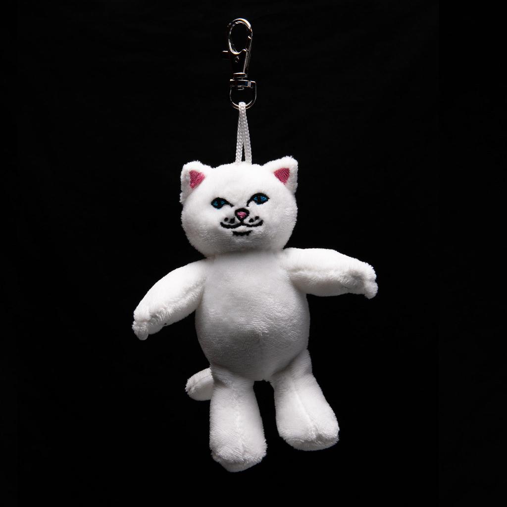 Lord Nermal Plush Keychain (White)商品第2张图片规格展示