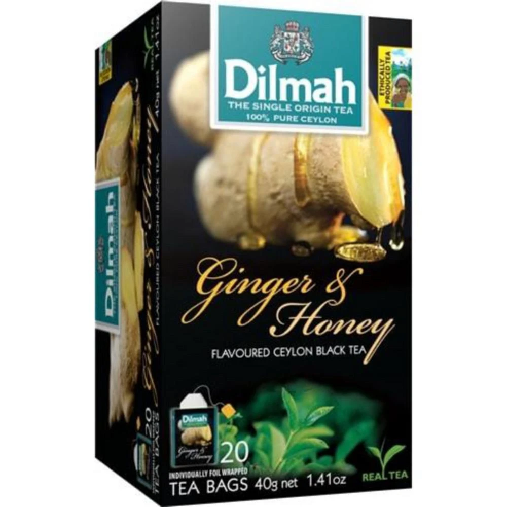 商品Dilmah|Ginger & Honey Black Tea (Pack of 3),价格¥139,第1张图片