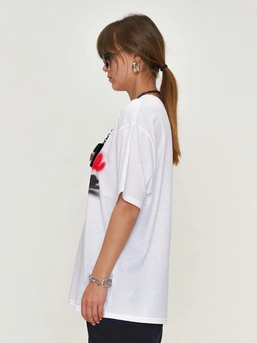 商品NORNOT|Regular Fit Dopamine T-Shirt White,价格¥797,第3张图片详细描述