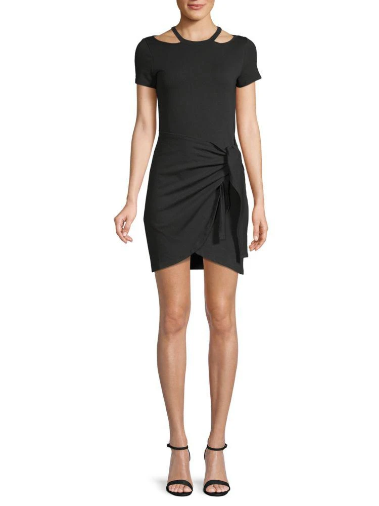 商品Junie|Front Knot Sheath Dress,价格¥317,第1张图片