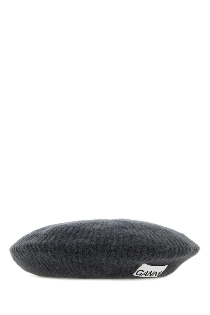 商品Ganni|Ganni Logo Patch Beret,价格¥366,第1张图片