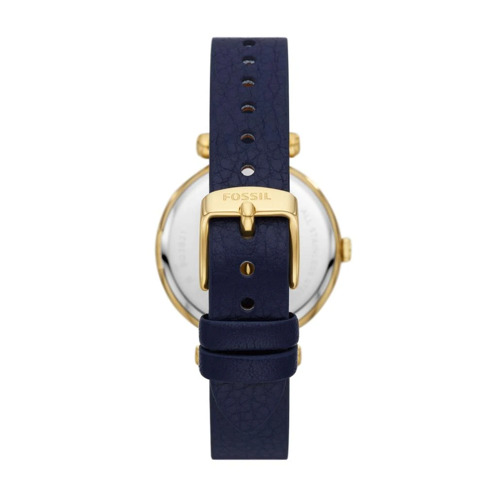 商品Fossil|Fossil Women's Tillie Solar-Powered, Gold-Tone Stainless Steel Watch,价格¥635,第2张图片详细描述