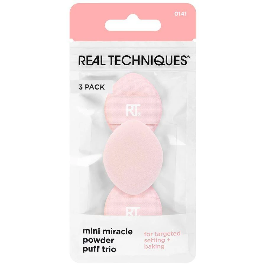 商品Real Techniques|Mini Miracle Powder Puff Trio,价格¥72,第1张图片详细描述
