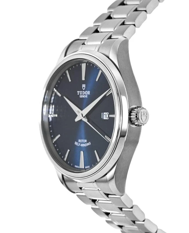 商品Tudor|Tudor Style 38mm Blue Dial Stainless Steel Unisex Watch M12500-0009,价格¥16754,第3张图片详细描述