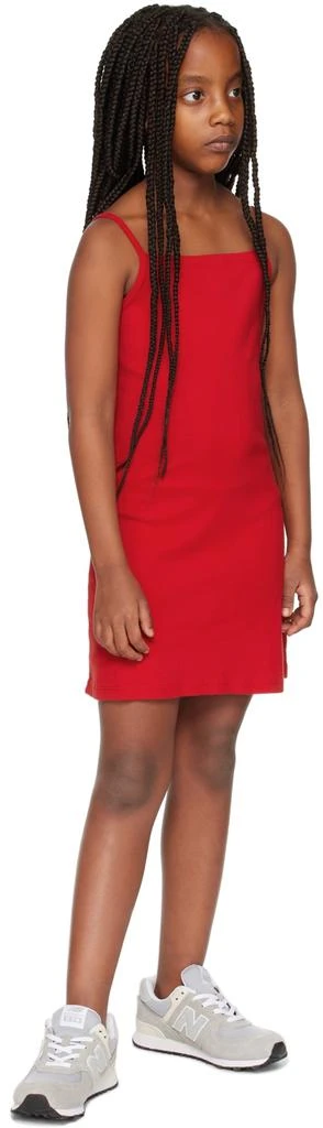 商品Gil Rodriguez|SSENSE Exclusive Kids Red LaPointe Tank Dress,价格¥127,第4张图片详细描述