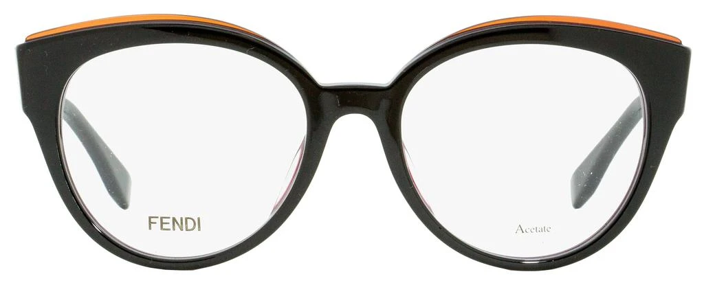 商品Fendi|Fendi Women's  Eyeglasses FF0280 807 Black/Brown/Violet 51mm,价格¥701,第2张图片详细描述