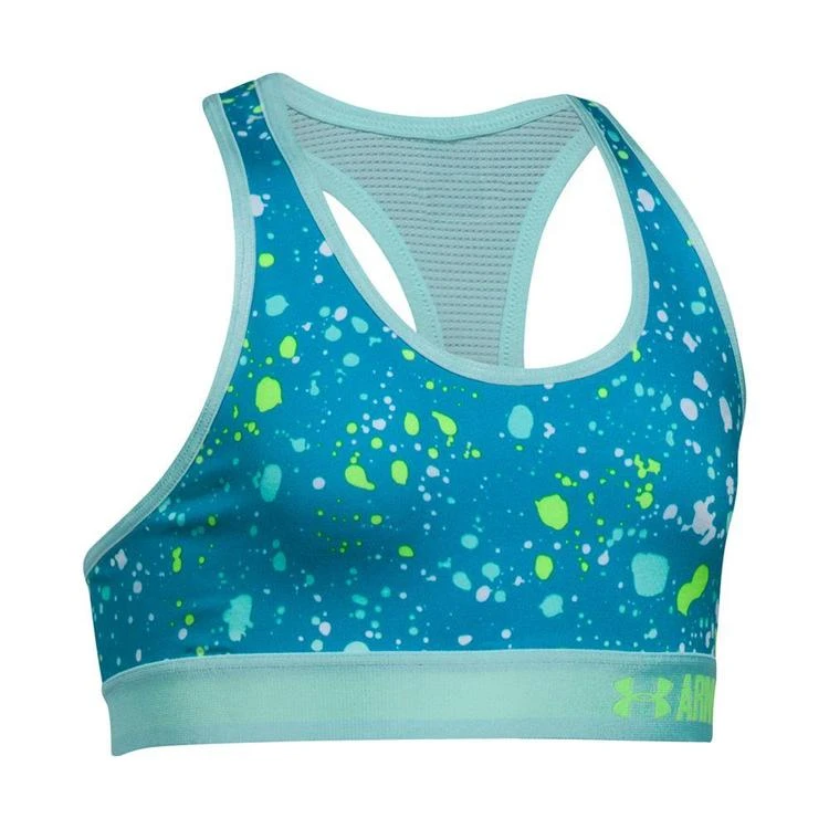 商品Under Armour|HeatGear® Printed Sports Bra, Big Girls,价格¥94,第1张图片