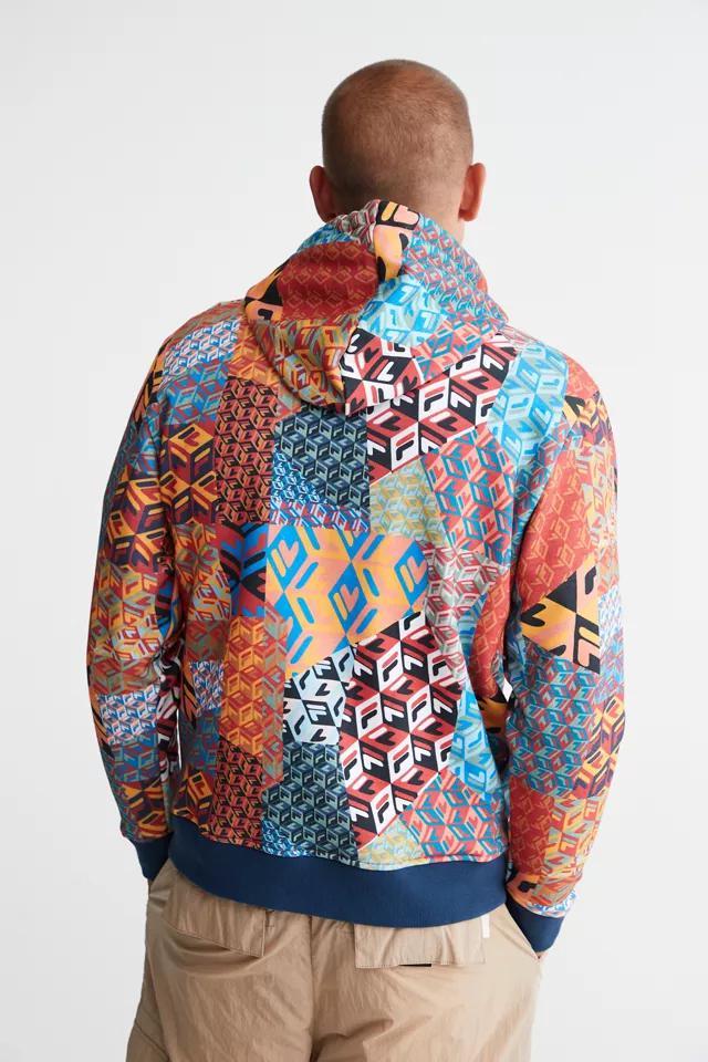 商品Fila|FILA Patterned Hoodie Sweatshirt,价格¥478,第6张图片详细描述