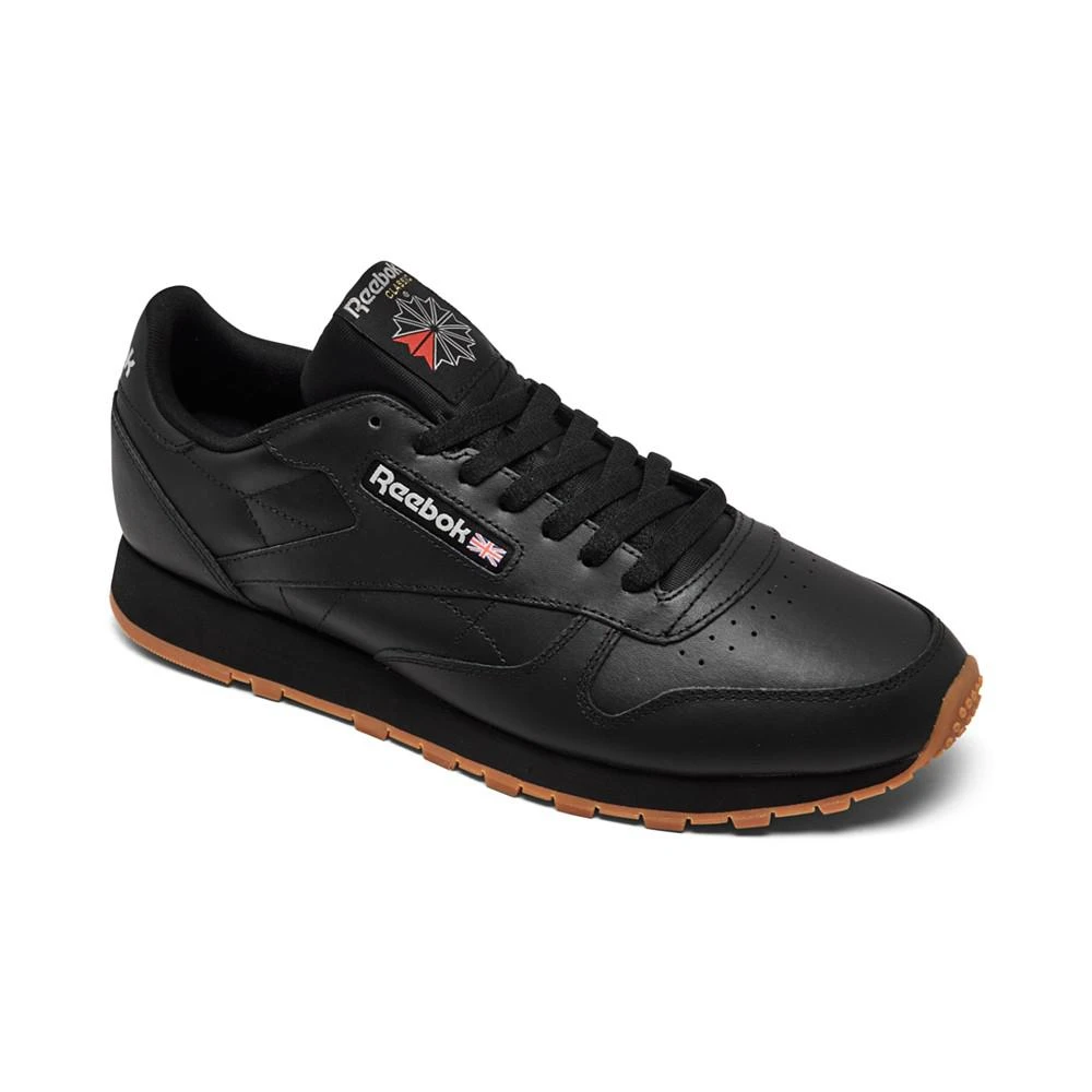 商品Reebok|Men's Classic Leather Casual Sneakers from Finish Line,价格¥590,第1张图片