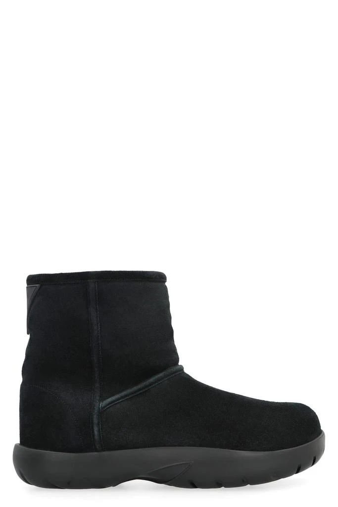 商品Bottega Veneta|Snap Suede Ankle Boots,价格¥4632,第1张图片