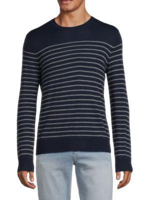 商品Saks Fifth Avenue|Striped Merino Wool Sweater,价格¥450,第1张图片