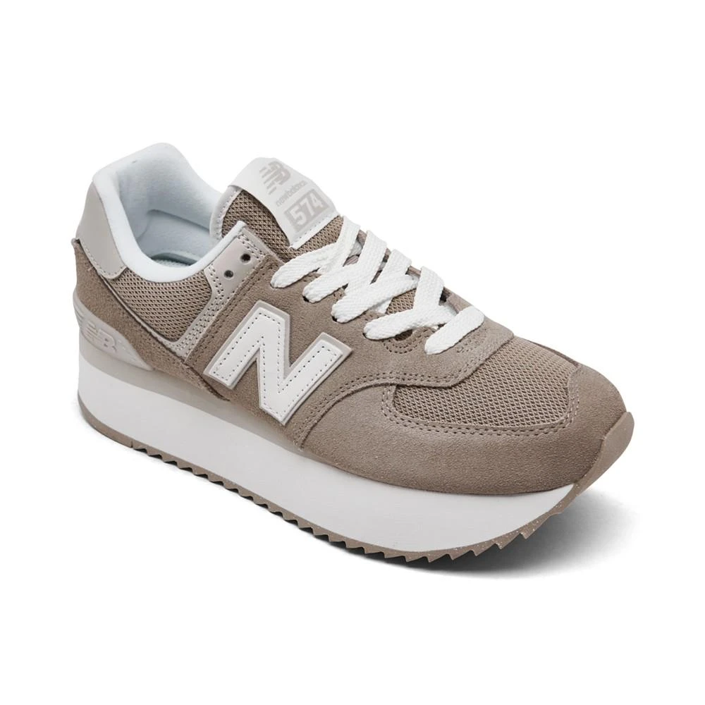 商品New Balance|Women's 574+ Casual Sneakers From Finish Line,价格¥674,第1张图片