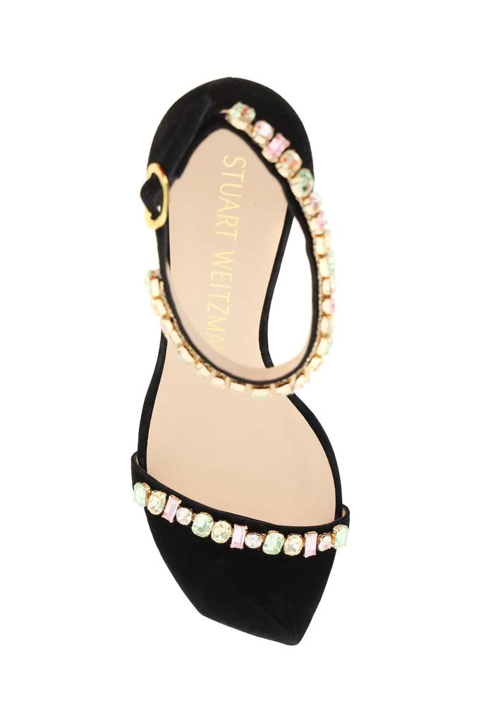 商品Stuart Weitzman|Stuart weitzman nunakedstraight gem sandals,价格¥2550,第2张图片详细描述