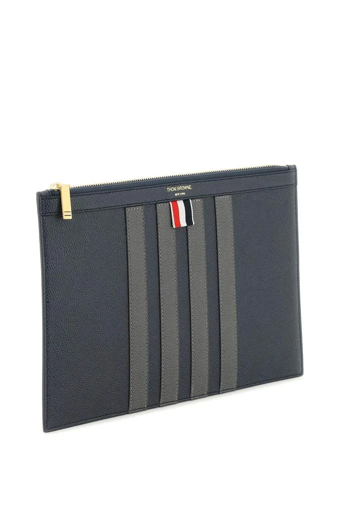 商品Thom Browne|'4-BAR' POUCH,价格¥2577,第3张图片详细描述