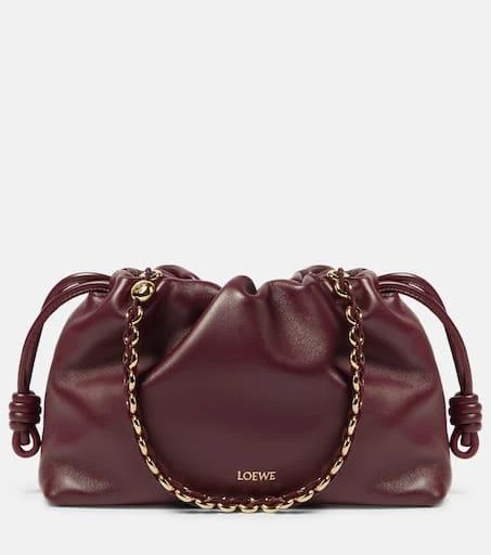 商品Loewe|Flamenco皮革单肩包,价格¥32503,第1张图片