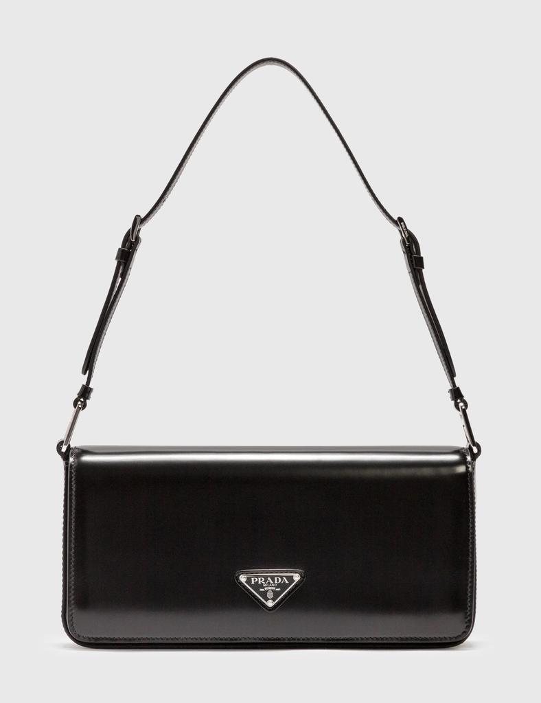 商品Prada|BRUSHED LEATHER SHOULDER BAG,价格¥26728,第1张图片