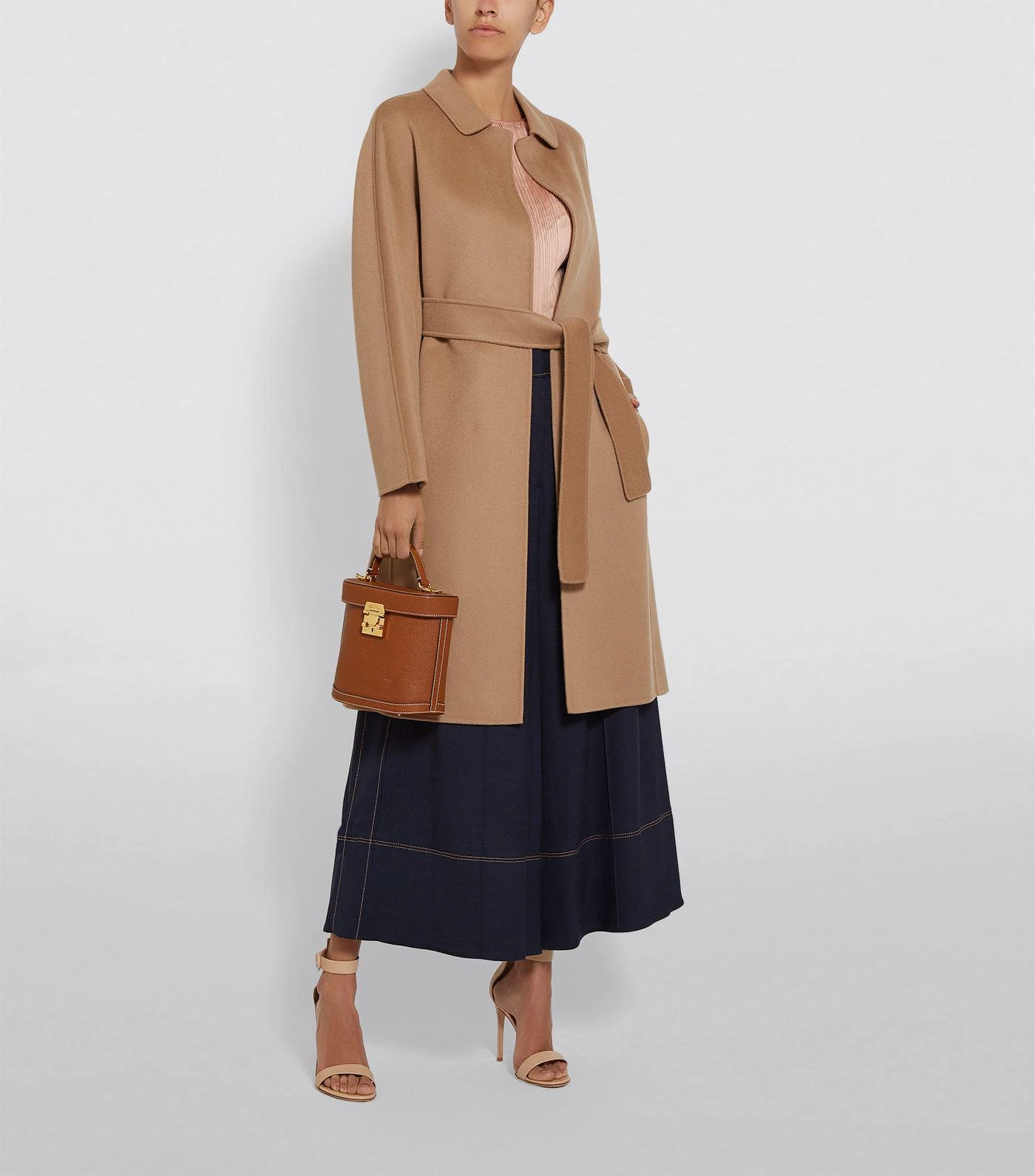 商品Max Mara|Wool Wrap Coat,价格¥7362,第4张图片详细描述