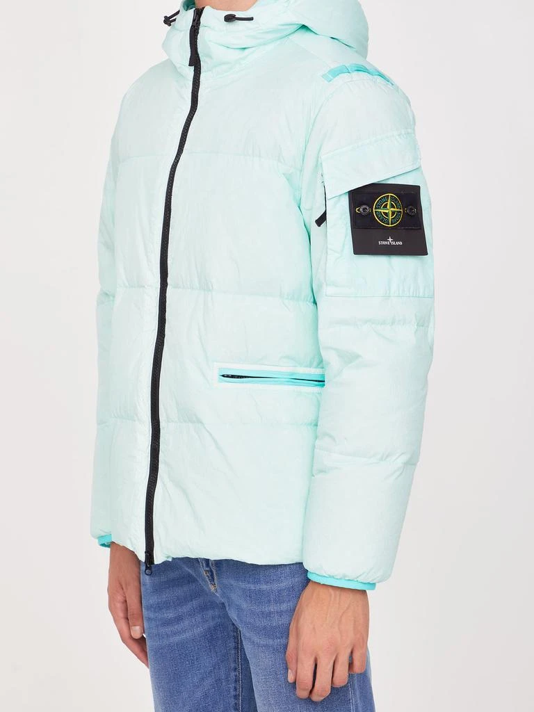 商品Stone Island|Turquoise down jacket,价格¥5907,第2张图片详细描述
