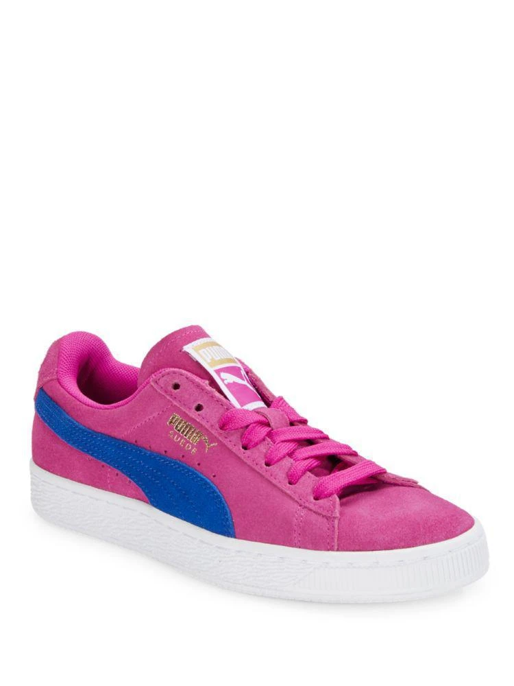 商品Puma|Colorblocked Suede 低帮运动鞋,价格¥342,第2张图片详细描述