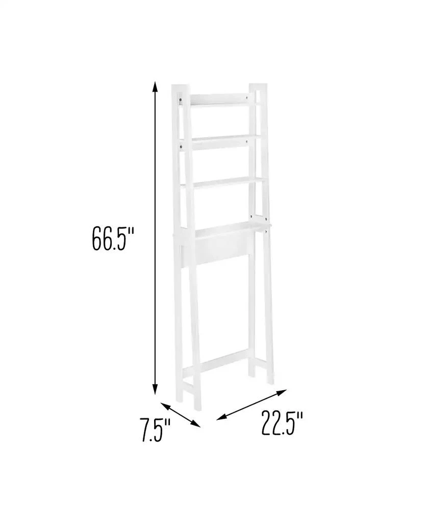 商品Honey Can Do|Over-The-Toilet Bathroom Shelving Space Saver,价格¥664,第2张图片详细描述