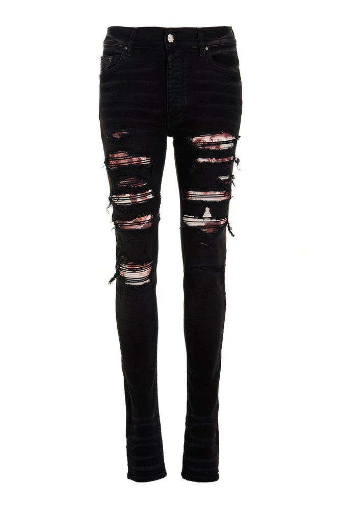 商品AMIRI|Amiri Bandana Distressed Jeans,价格¥5219,第1张图片