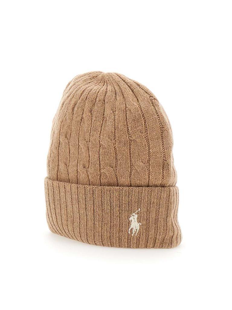 商品Ralph Lauren|POLO RALPH LAUREN "Cable Cuff" wool and cashmere hat,价格¥677,第5张图片详细描述